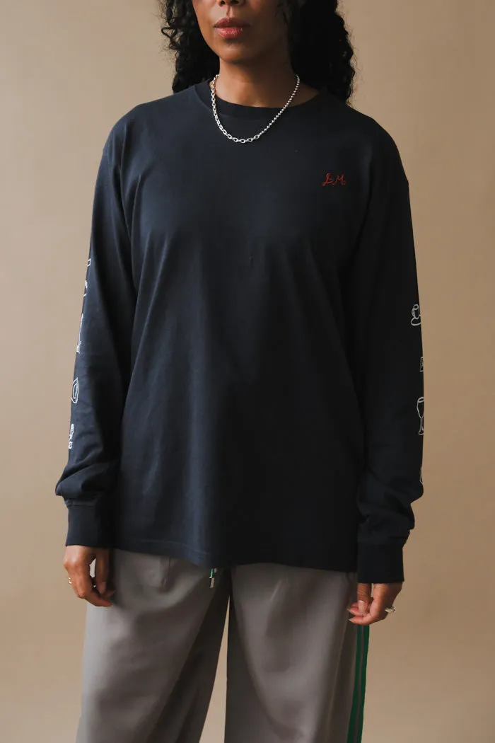 DINNER PARTY LONG SLEEVE TEE