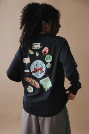 DINNER PARTY LONG SLEEVE TEE