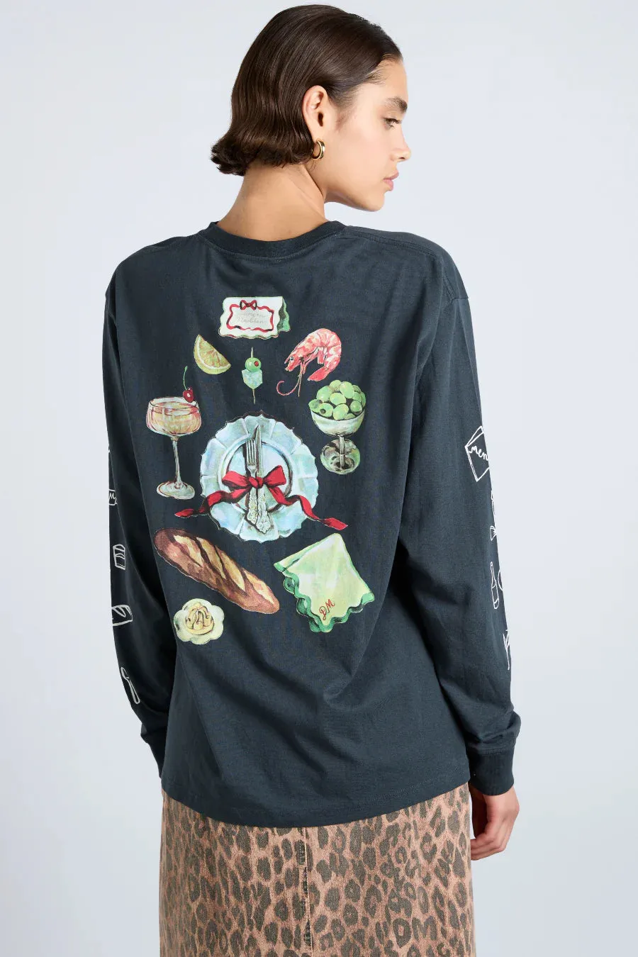 DINNER PARTY LONG SLEEVE TEE