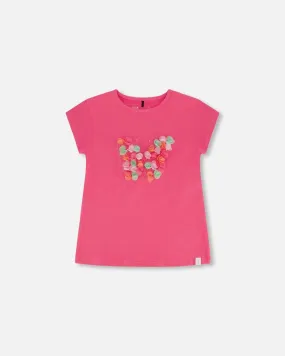 DPD Top with Butterfly Applique Petals