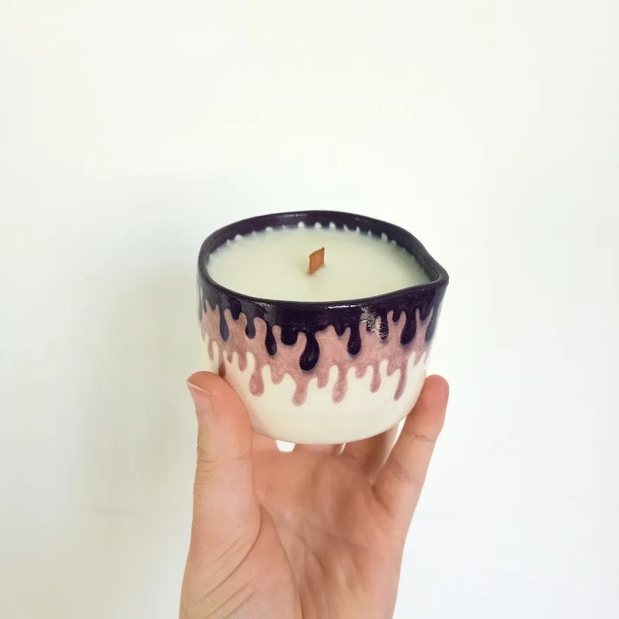 Drip Pink/Purple Massage Candle
