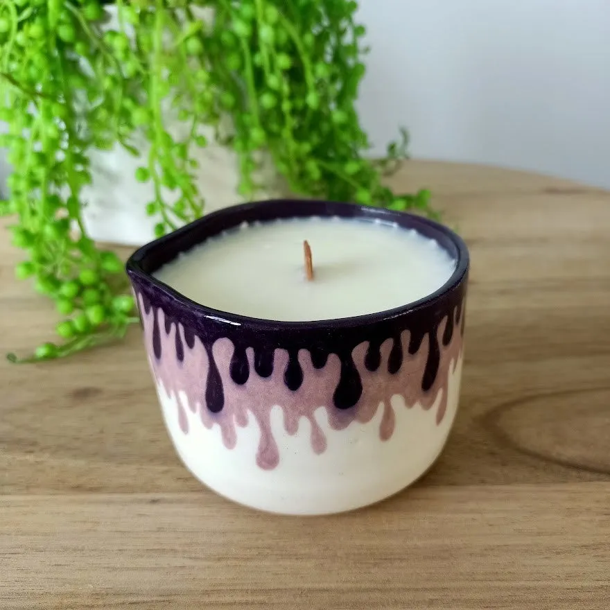 Drip Pink/Purple Massage Candle