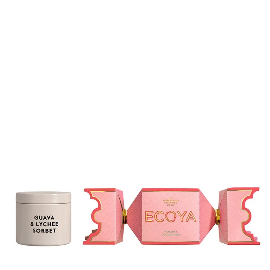 Ecoya Guave & Lychee Mini Bon Bon Candle