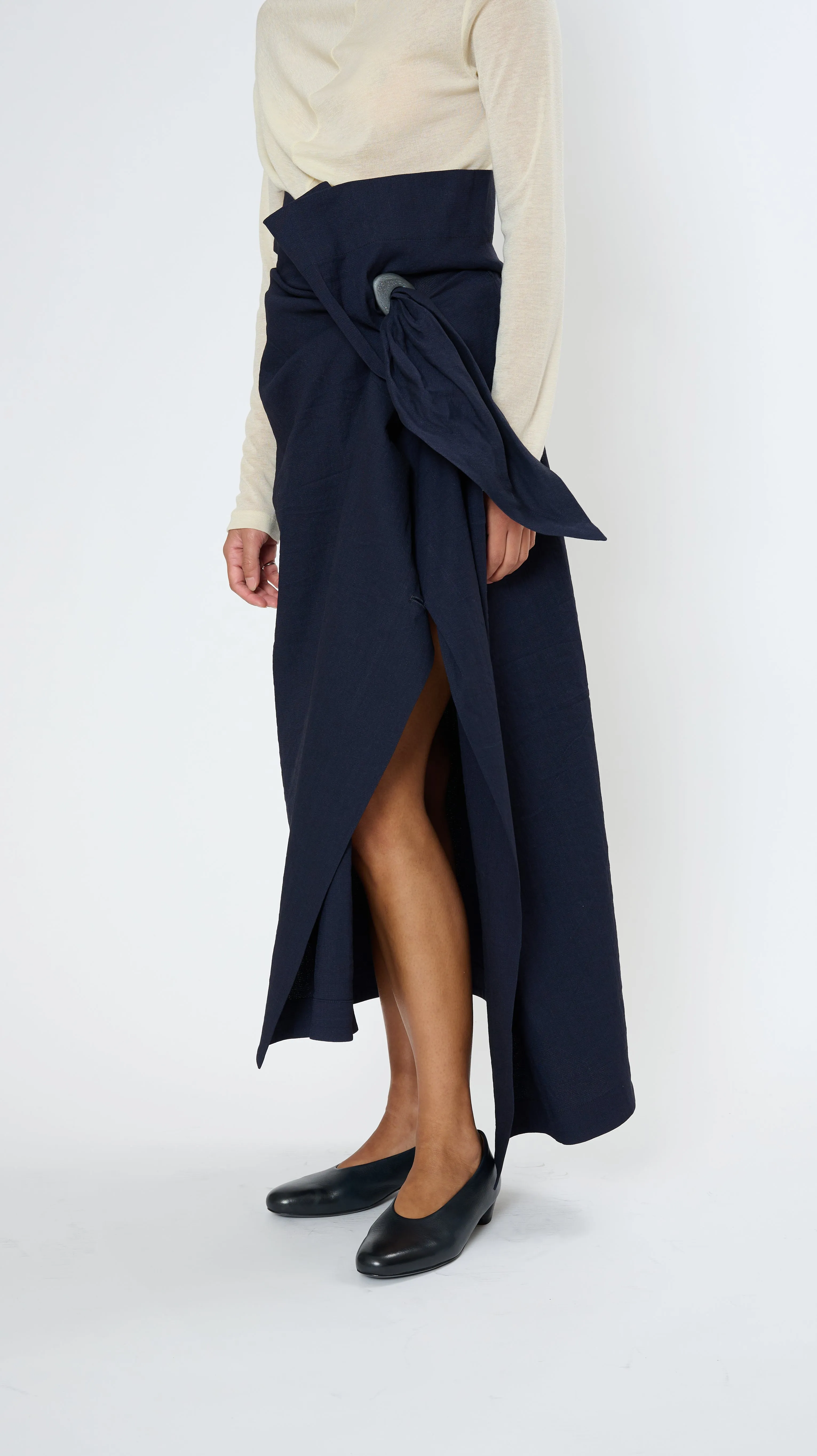 Enclothe Skirt in Midnight Navy