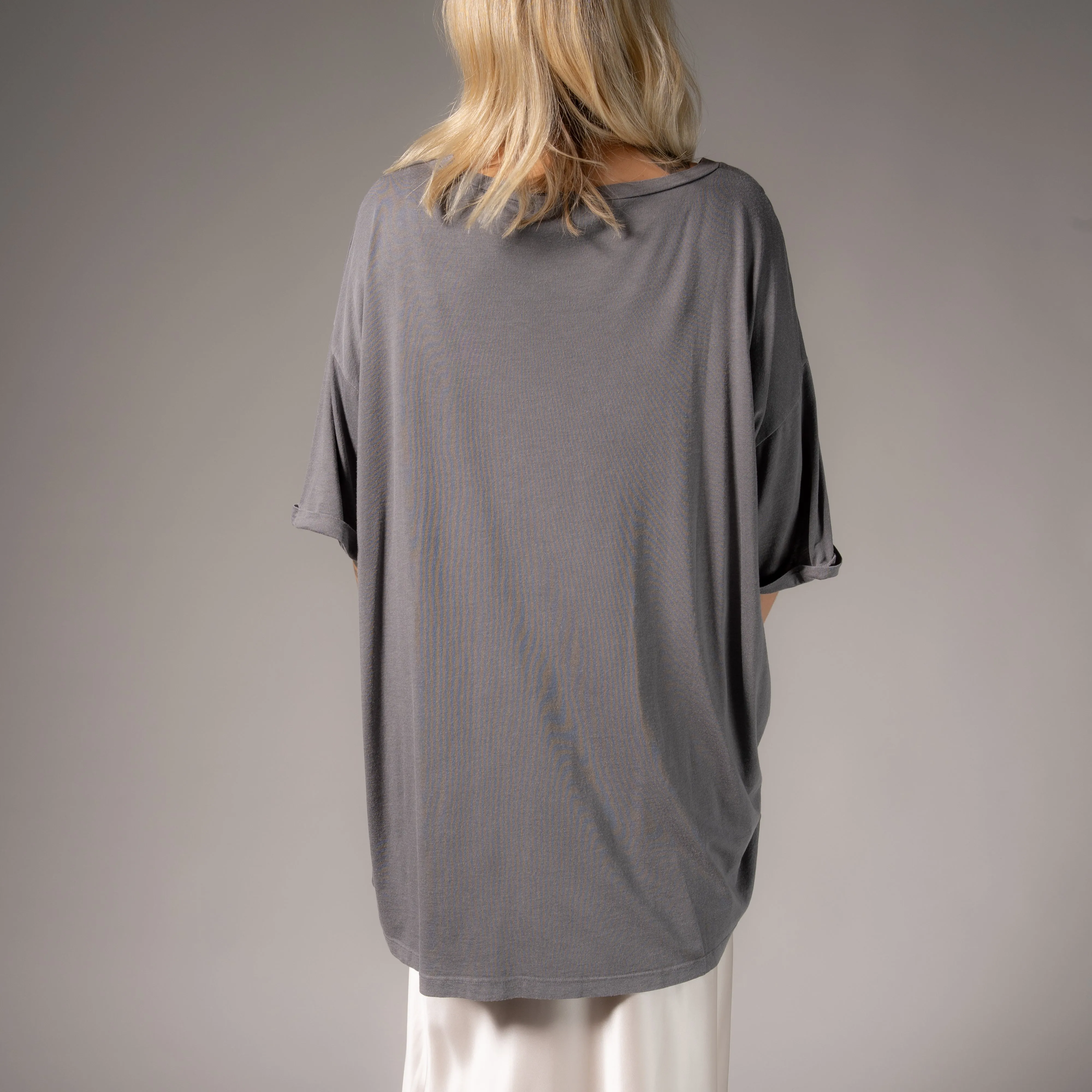 Essentials - Oversized Tee - Gravity Grey