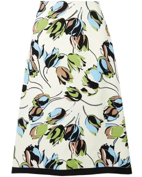 Floral Midi Skirt