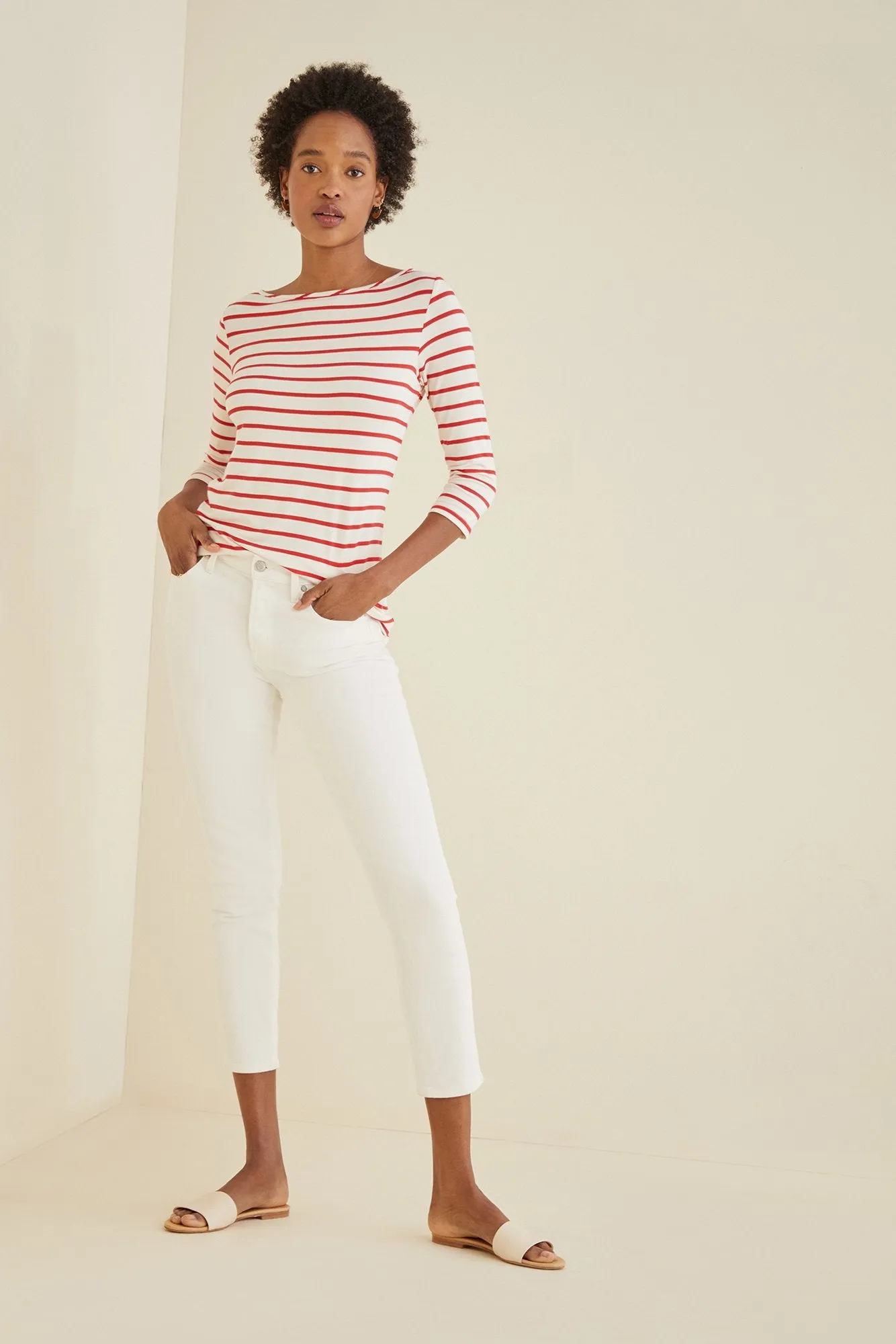 Francoise 3/4 Sleeve Tee