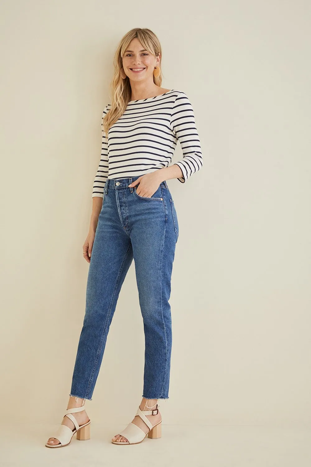 Francoise 3/4 Sleeve Tee