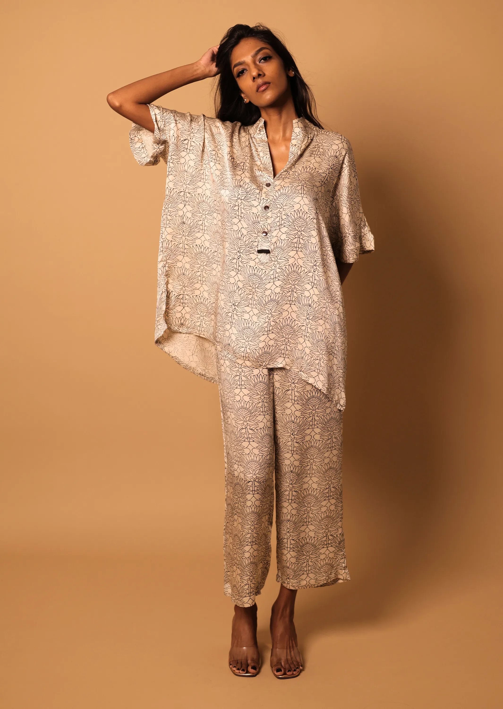 Geetha Top - Poppies