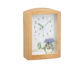 Ghibli Totoro Music Box Clock