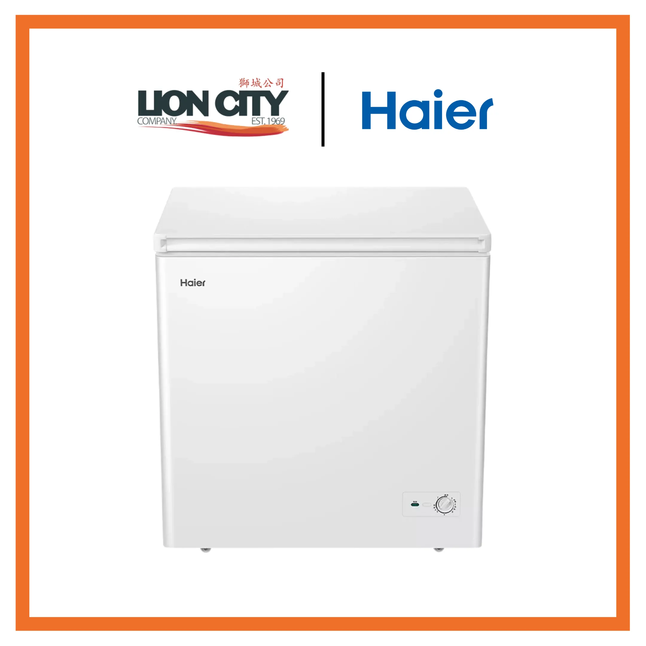 Haier Single Temperature Frost Reduction Chest Freezer