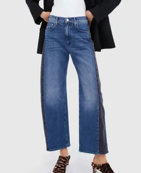 Half Pipe Flood Black and Blue Jean