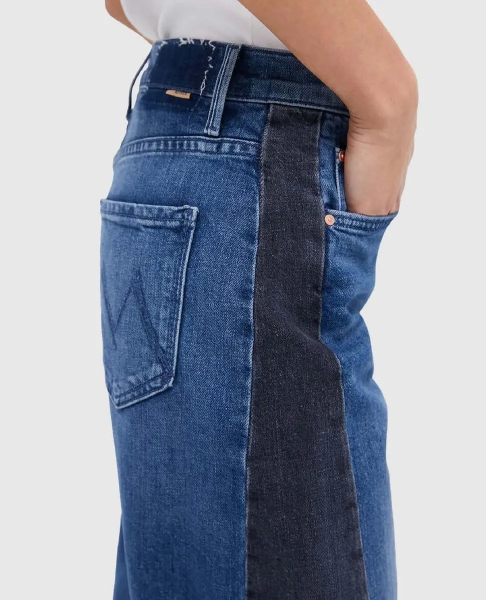 Half Pipe Flood Black and Blue Jean