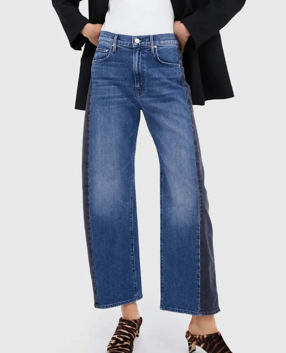 Half Pipe Flood Black and Blue Jean