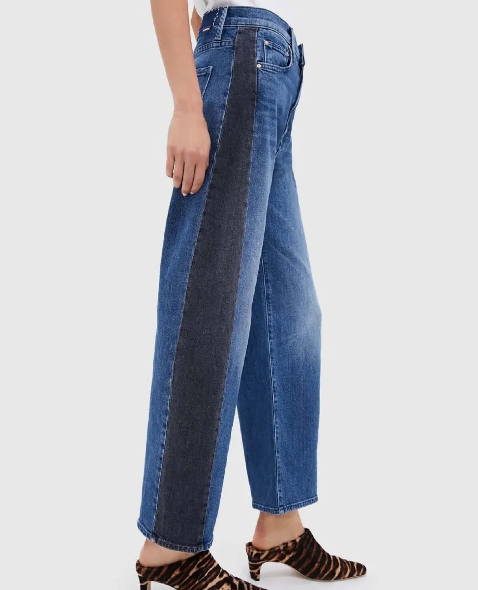 Half Pipe Flood Black and Blue Jean
