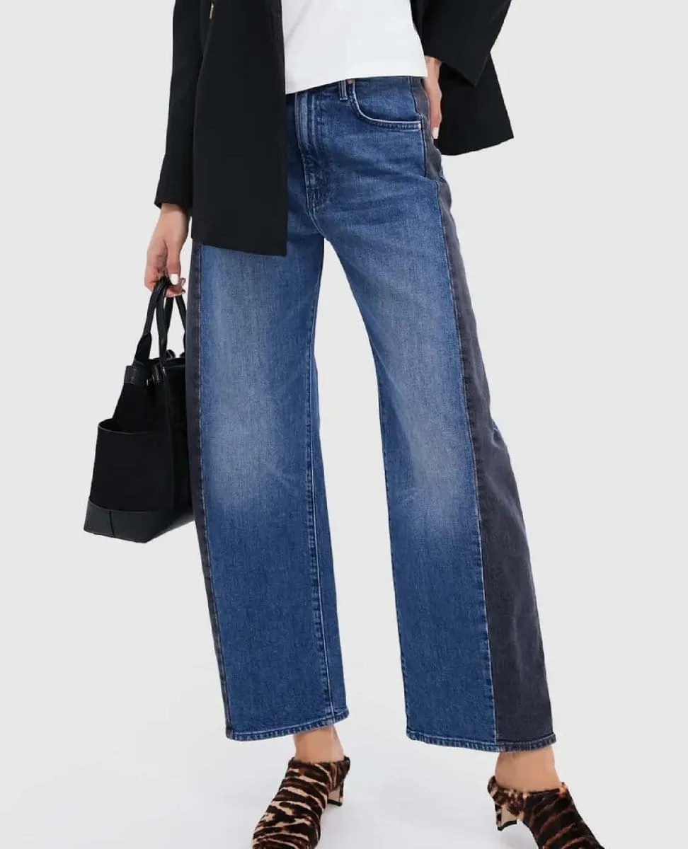 Half Pipe Flood Black and Blue Jean
