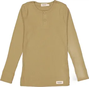 Henley Modal Baby Top | Dijon