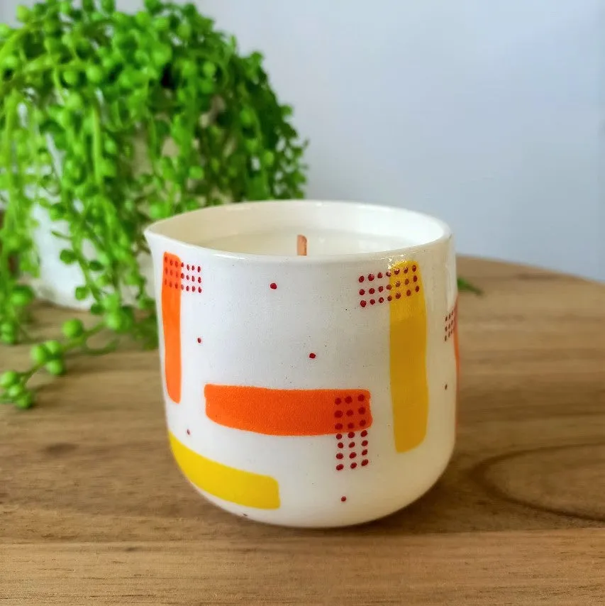 Hit The Spot  Orange/Yellow Massage Candle