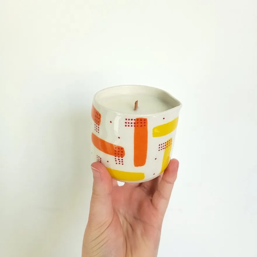 Hit The Spot  Orange/Yellow Massage Candle