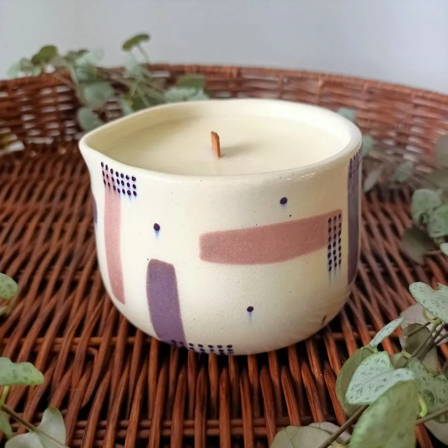 Hit The Spot Purple Massage Candle