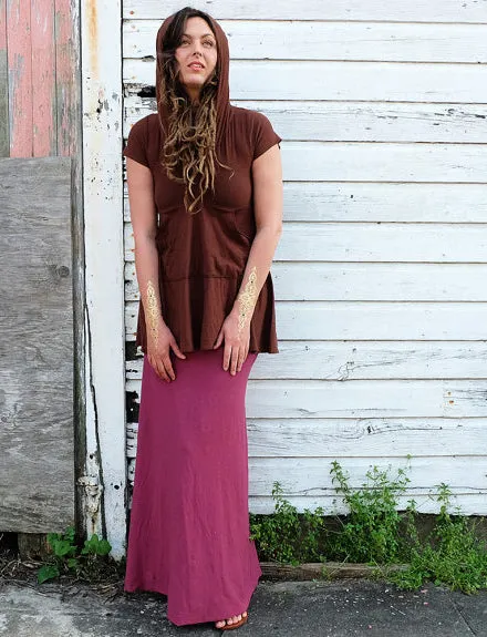 Hooded Eclipse Kangaroo Pocket Wanderer Tunic