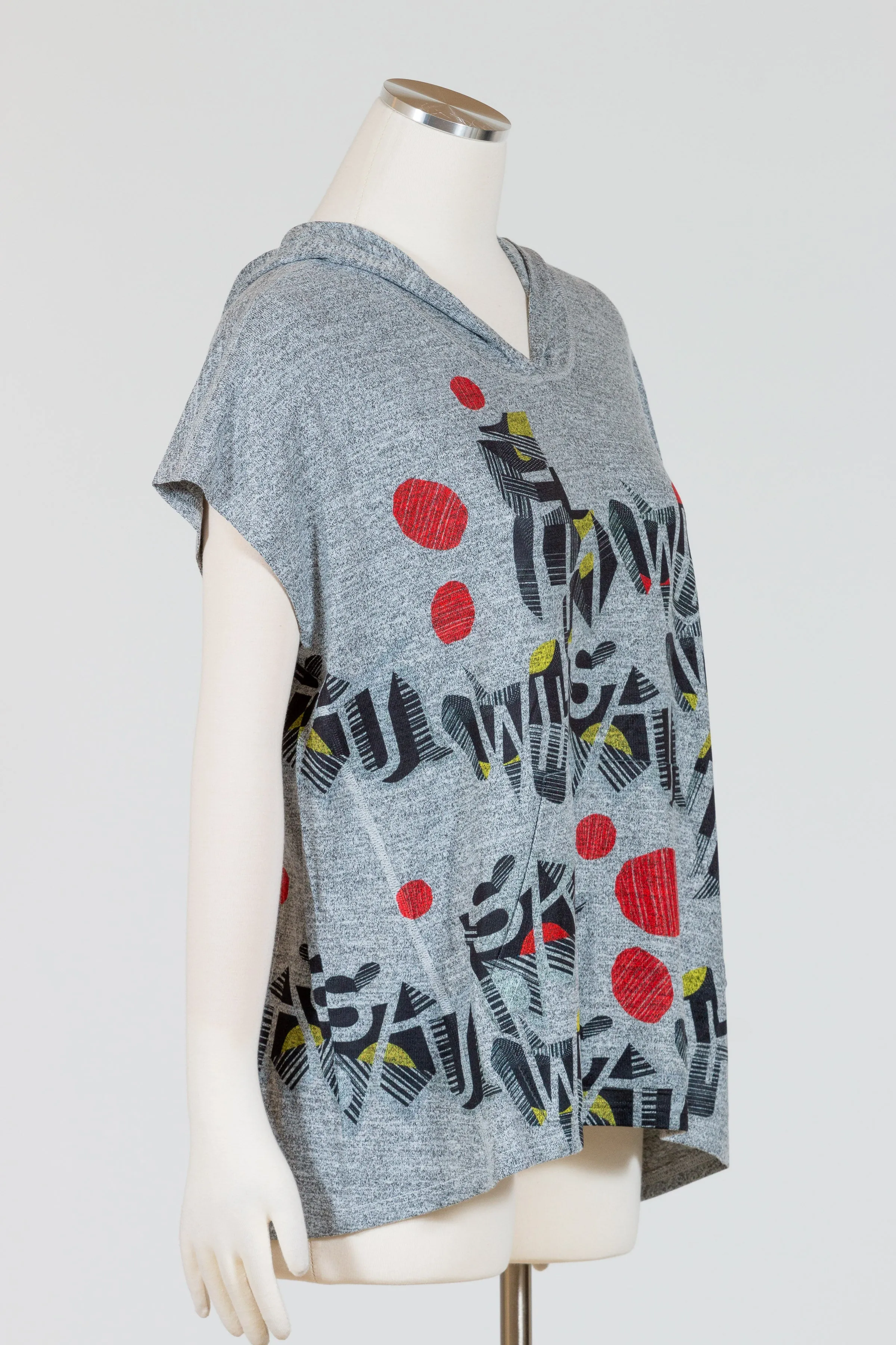 Hooded Sleeveless Top