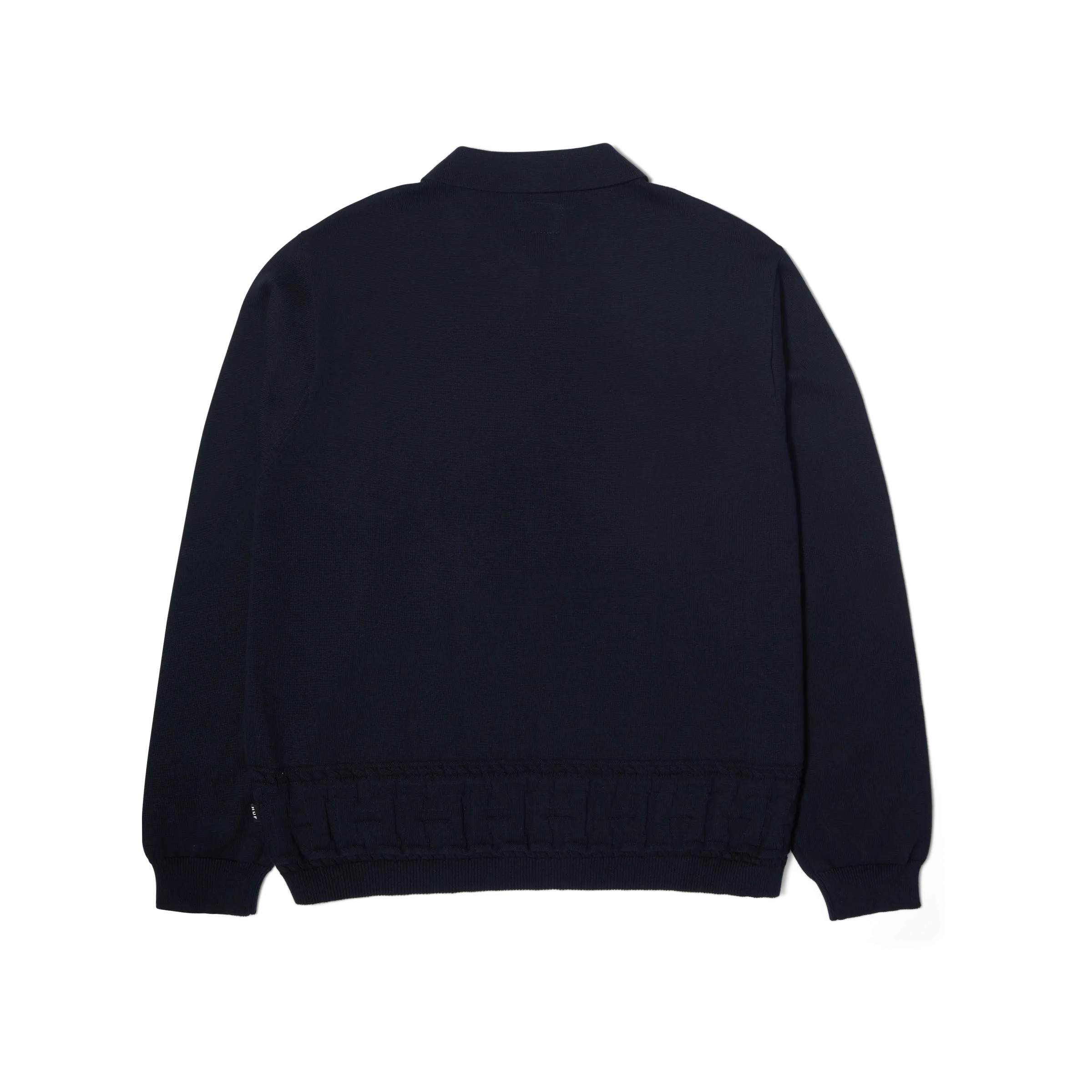 Huf Towner LS Knit Top Navy