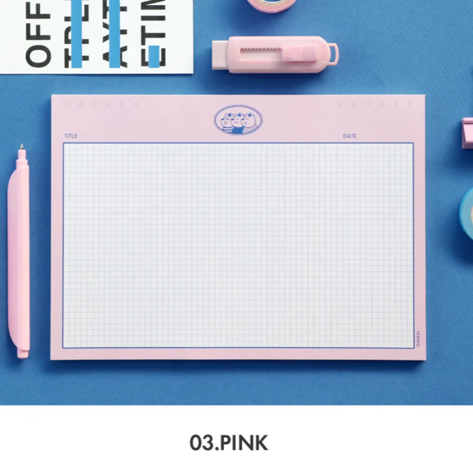 Iconic Wide B5 Buddy Notepad