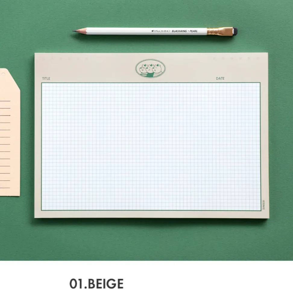 Iconic Wide B5 Buddy Notepad