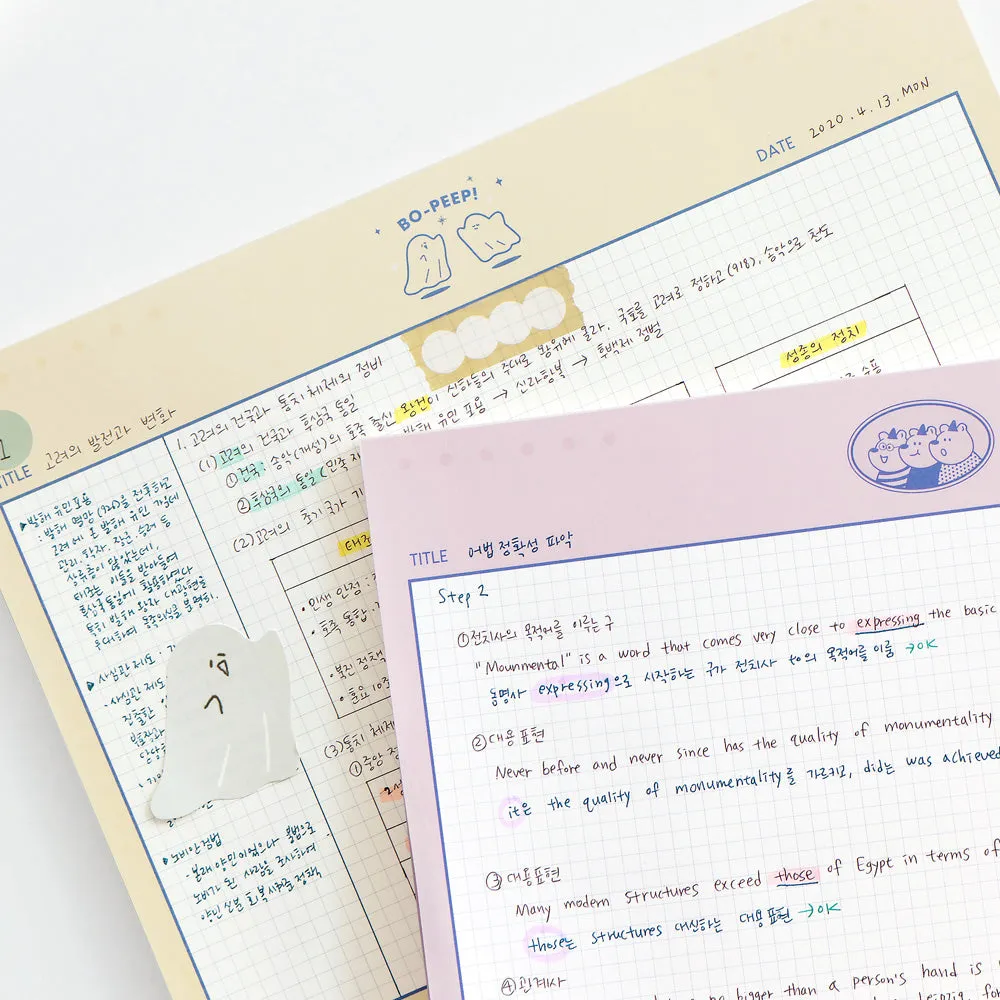 Iconic Wide B5 Buddy Notepad