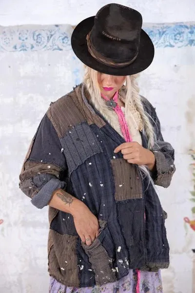 Jacket 802 - Charlotte Shawl Collar Coat - Pioneer
