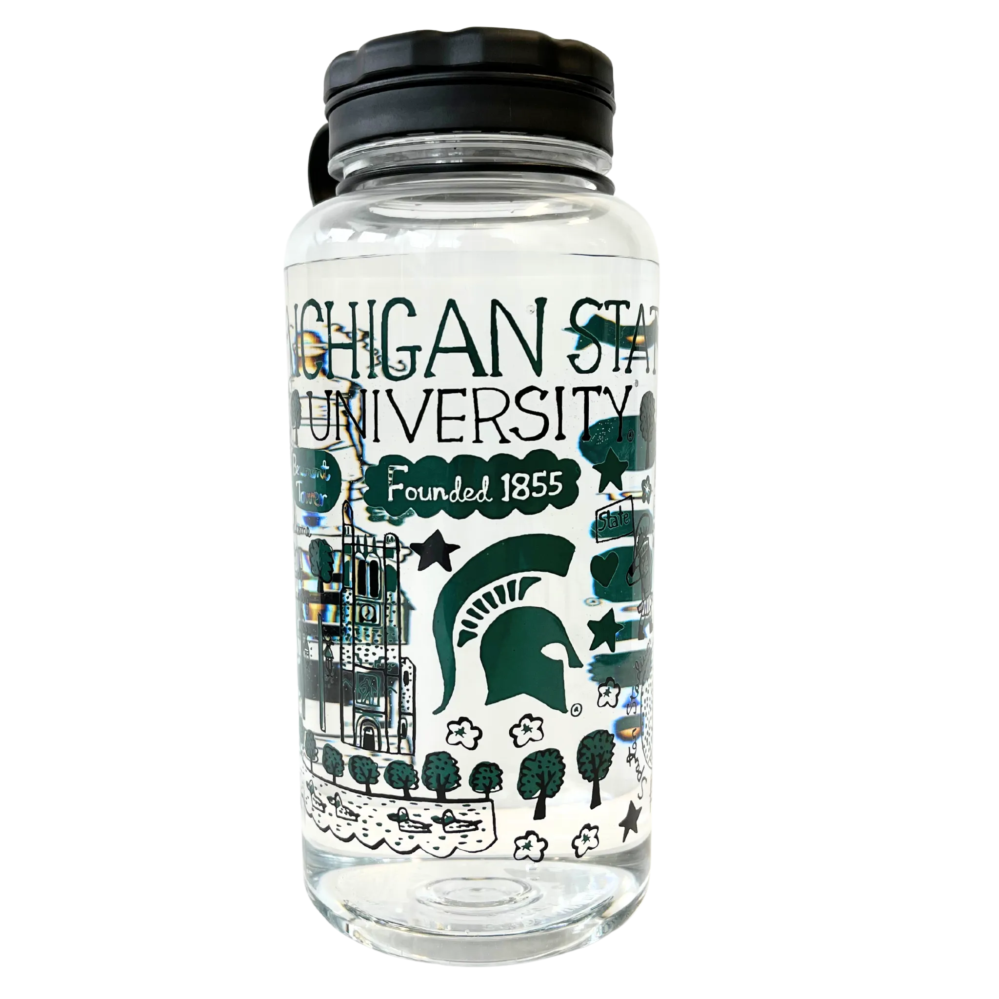 Julia Gash Michigan State Wide Mouth Bottle