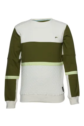 Kenneth | Quilted Knit Crewneck
