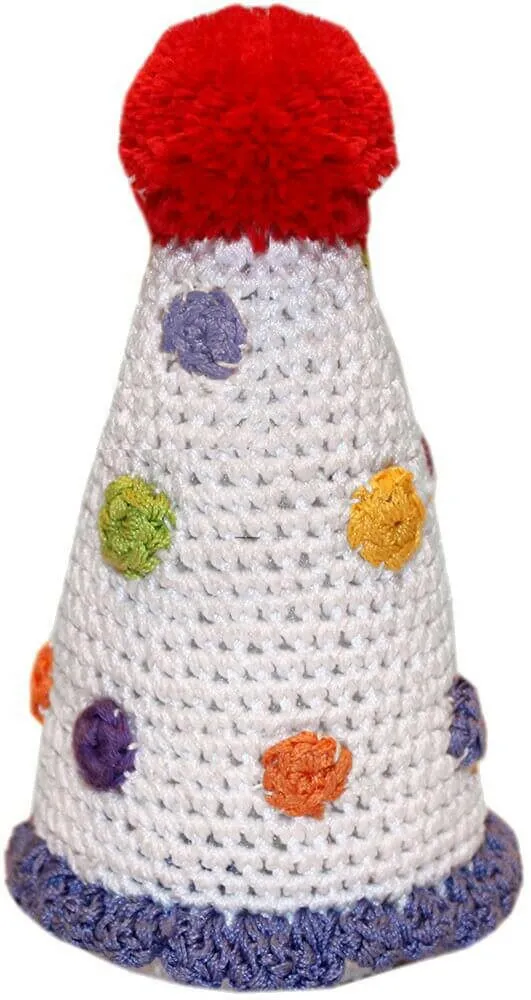Knit Knacks Organic Cotton Pet & Dog Toys, "Happy Birthday Group"