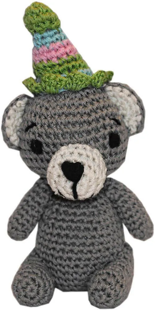 Knit Knacks Organic Cotton Pet & Dog Toys, "Happy Birthday Group"