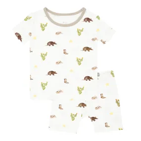 Kyte Baby Short Sleeve Pajamas in Western