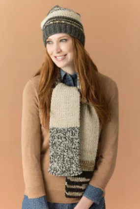 Level 2 - Easy Knit Scarf & Hat - Version 6
