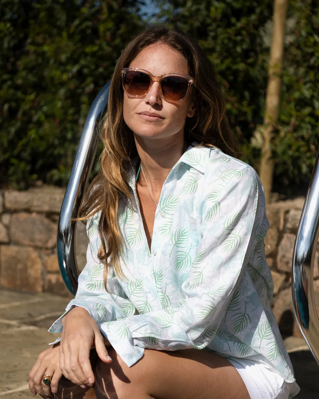 Linen Anastasia Shirt MONKEY & PALMS