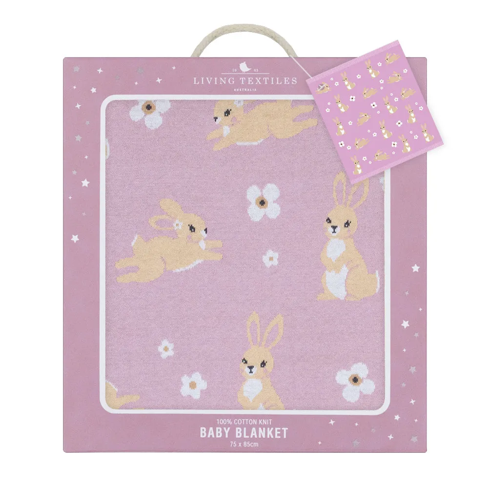 Living Textiles Whimsical Blanket - Bunny