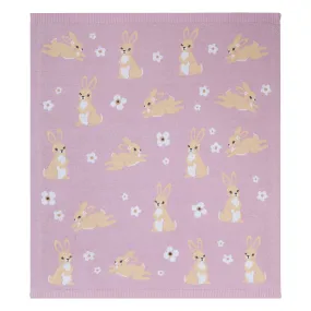 Living Textiles Whimsical Blanket - Bunny