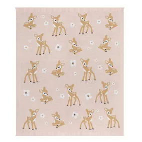Living Textiles Whimsical Blanket - Fawn