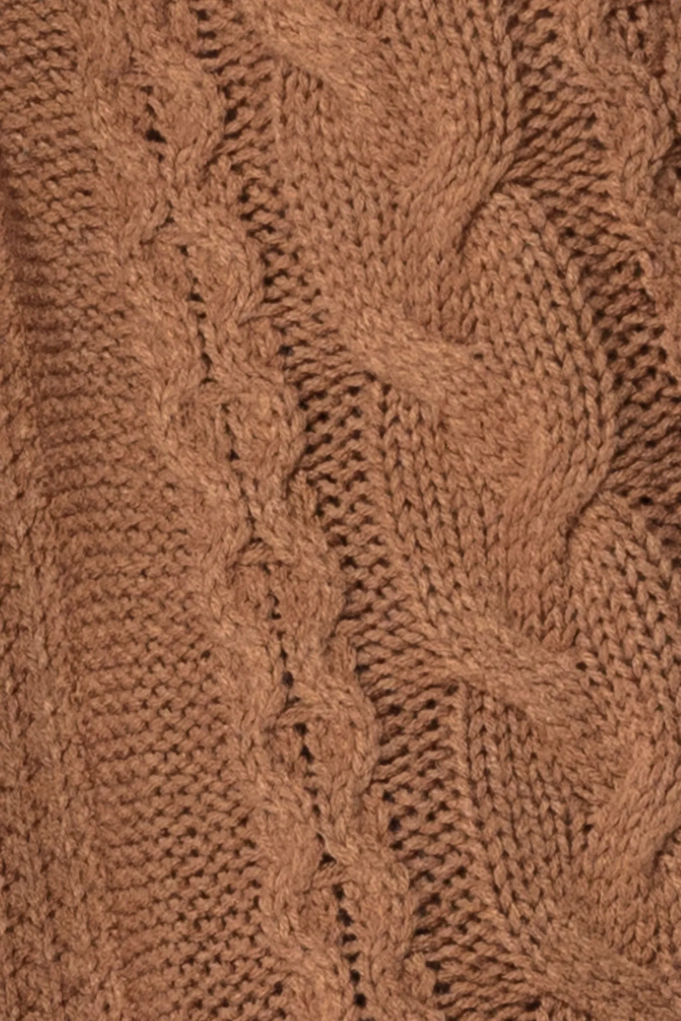 Long Sleeve Cable Knit Cardigan Sweater