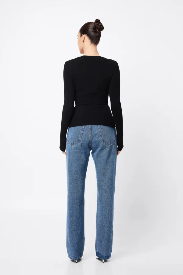 Lyon Cardigan Black
