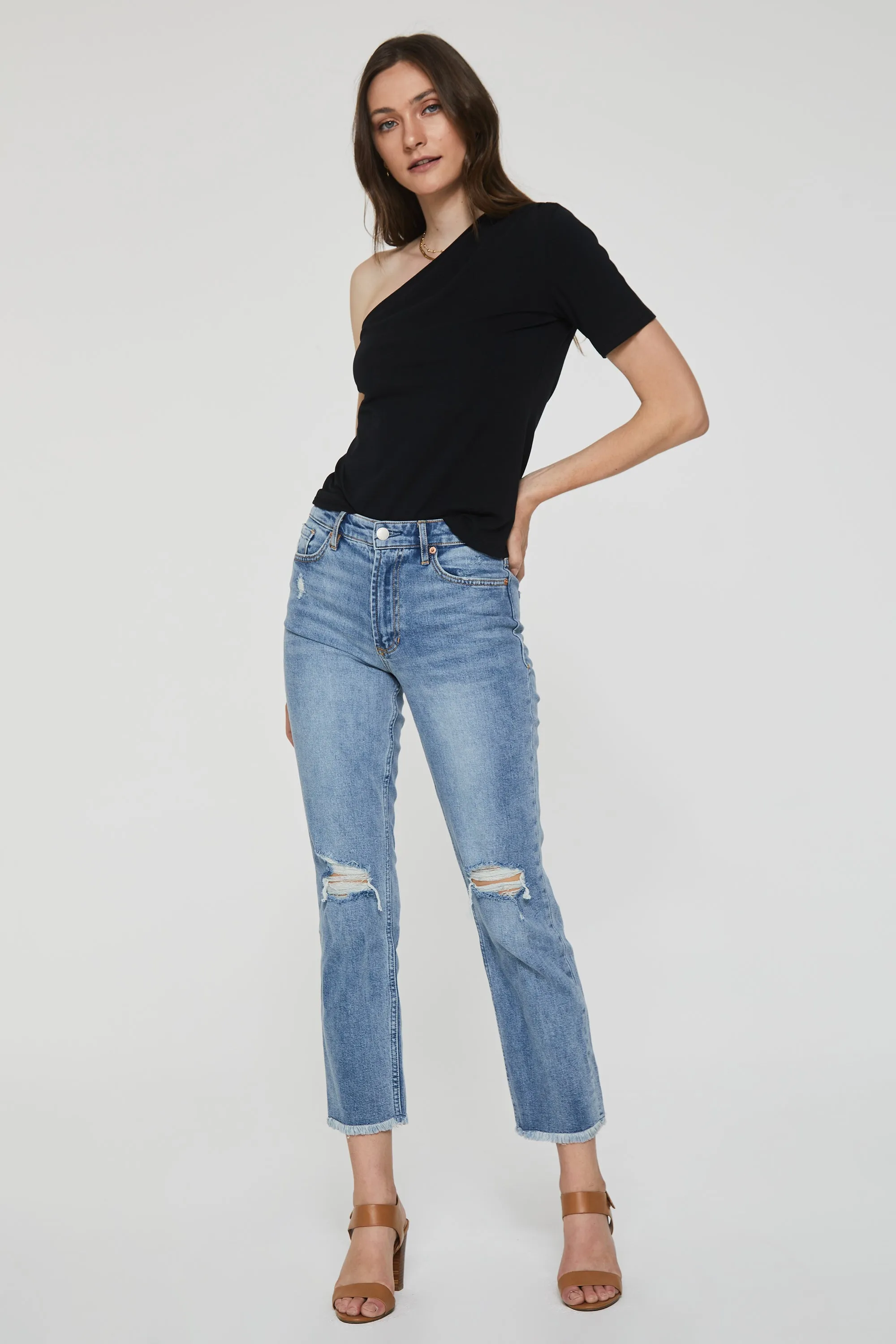 Lyon One Shoulder Top