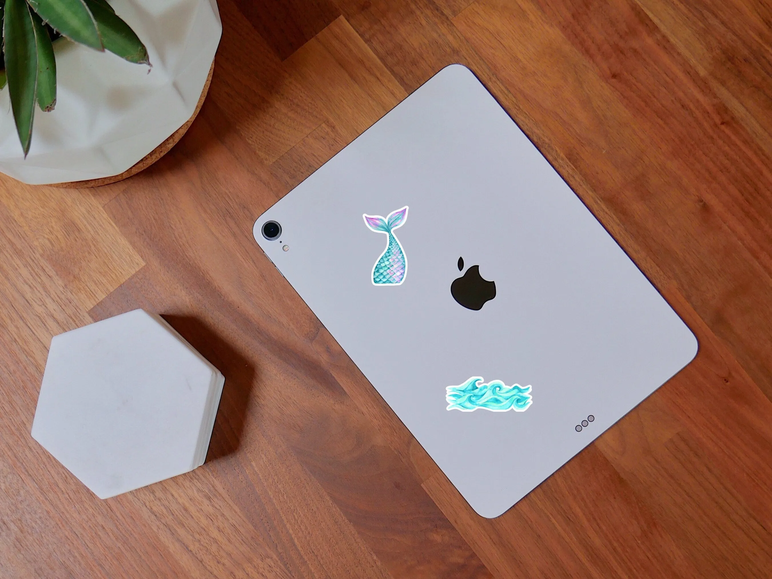 Mini Mermaid Sticker Sheet Cute Whimsical Small Sticker