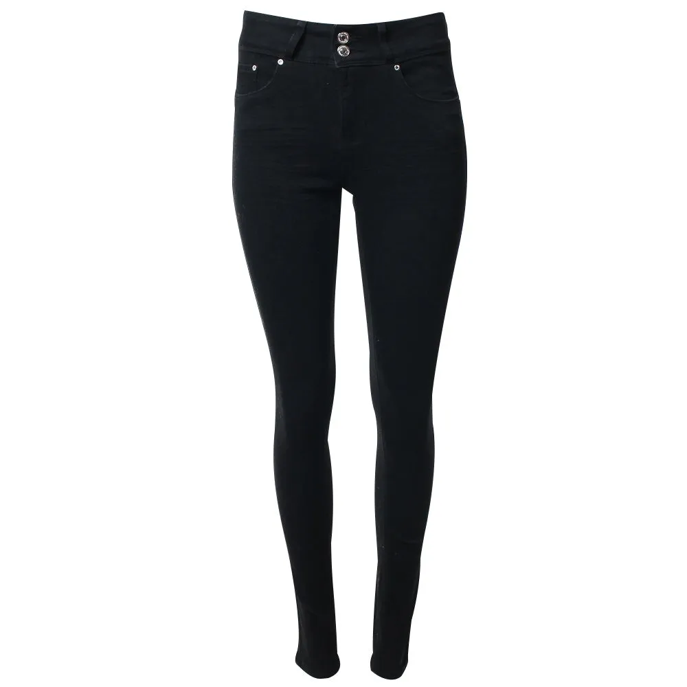Mona Skinny Jean | Short (Black)