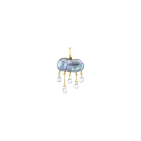 Monsoon Charm with Grey Pearl