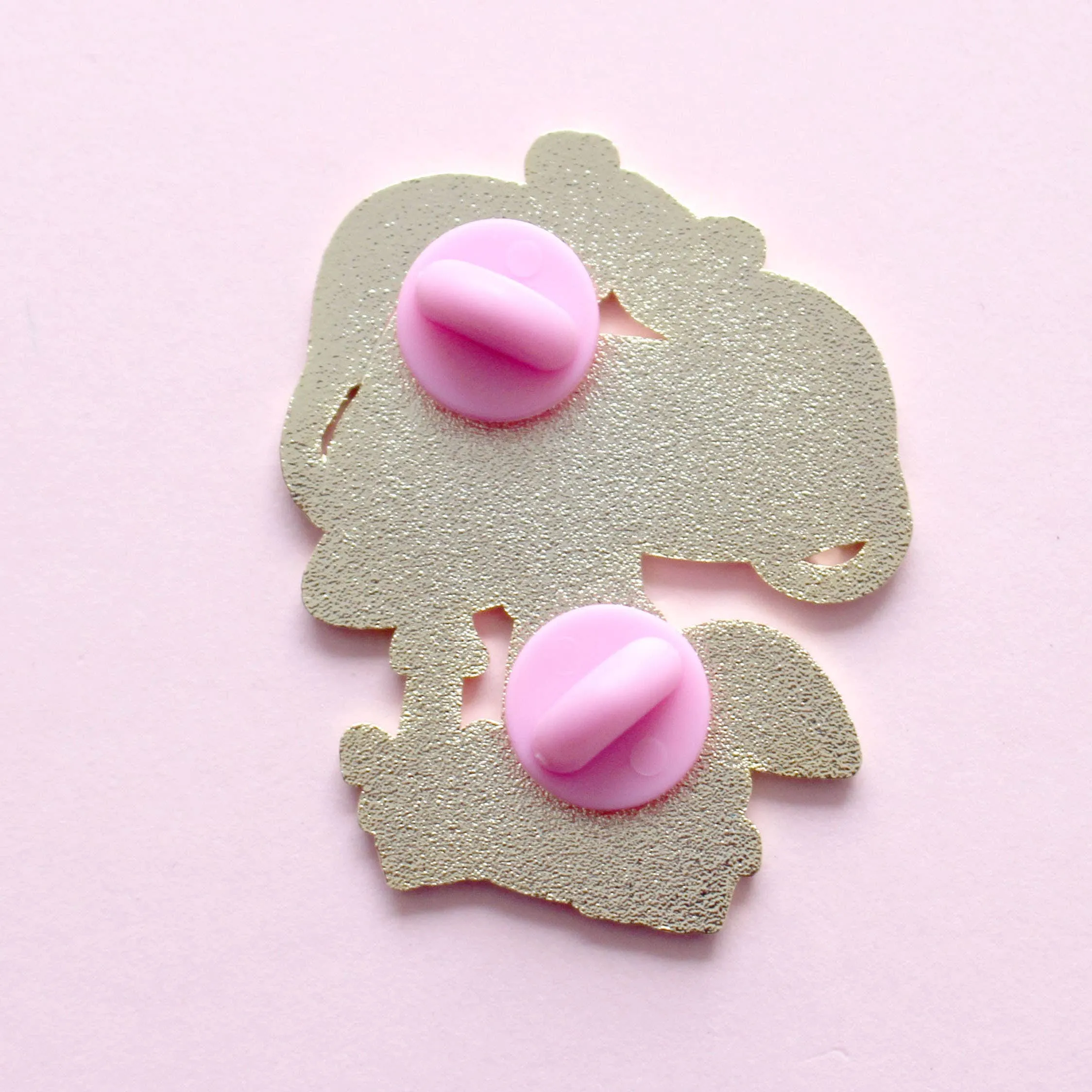 Mushroom Mice Enamel Pin