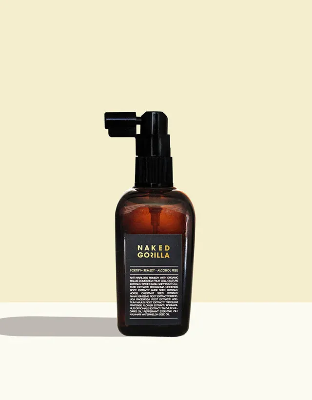 Naked Gorilla - Fortify  Remedy, Alcohol Free, 100ml, Hair Loss Treatment