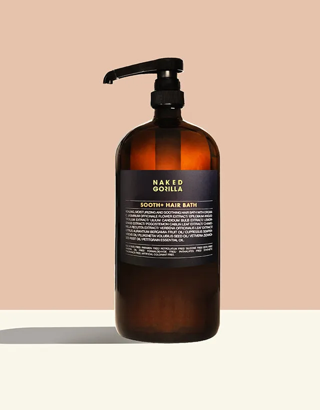 Naked Gorilla - Sooth  Hair Bath, 1000ml, Sensitive Scalp Shampoo